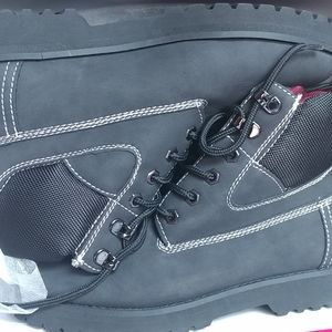 Tommy Hilfiger Black “work boots” - Size 8